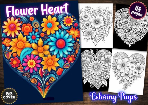 118 Flower Heart Coloring Pages for KDP: A Practical Guide for Creators, Educators, and Mindful Adults