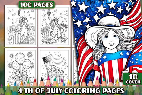 4th of July Coloring Pages for Adults
