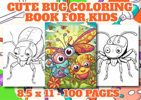 Cute Bug Coloring Pages