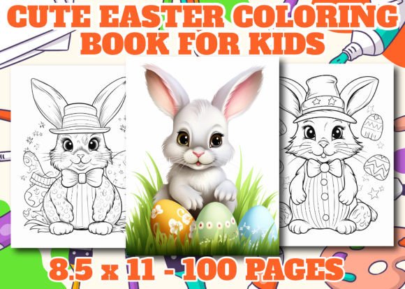 Cute Easter Coloring Book 2: A Strategic Asset for High-Content KDP Publishers