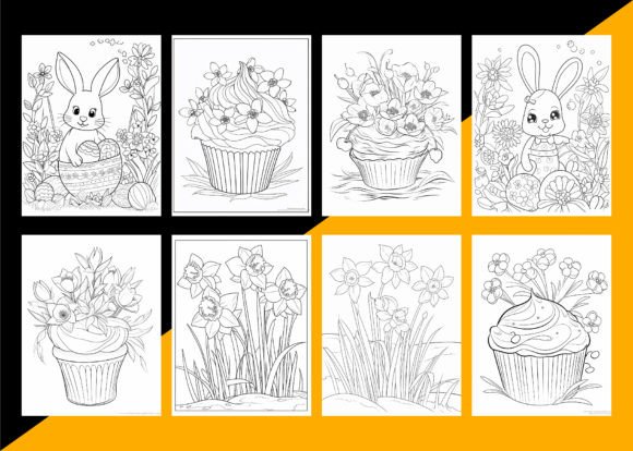 Easter Lilly Coloring Pages: A High-Resolution Creative Resource for KDP Publishers and Educators