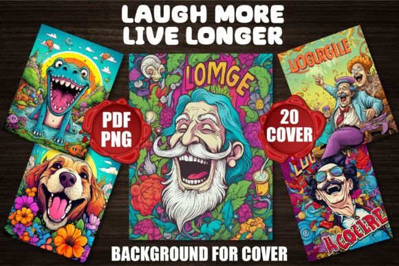 Laugh More Live Longer Backgrounds: A Practical Guide for Designers and Self-Publishers