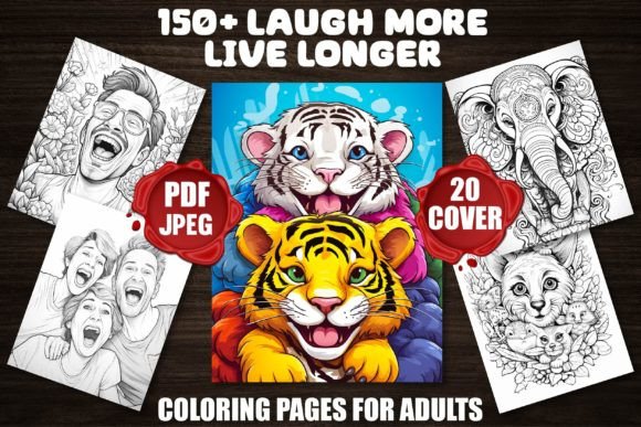 Laugh More, Live Longer: How Coloring Pages Boost Joy, Longevity, and Everyday Well-Being