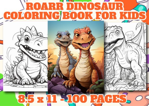 Roar Dinosaurs Coloring Pages