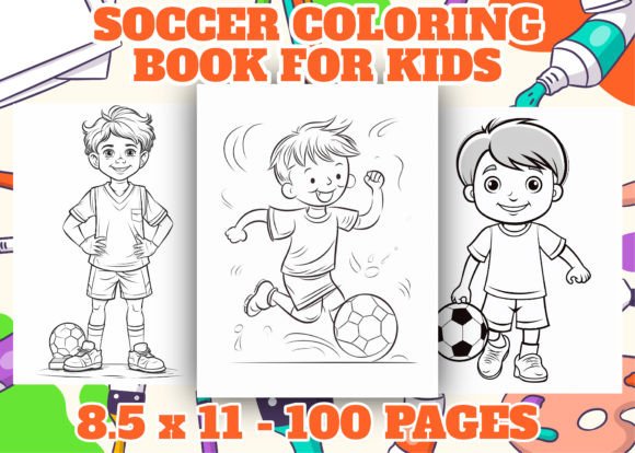 Soccer Coloring Pages